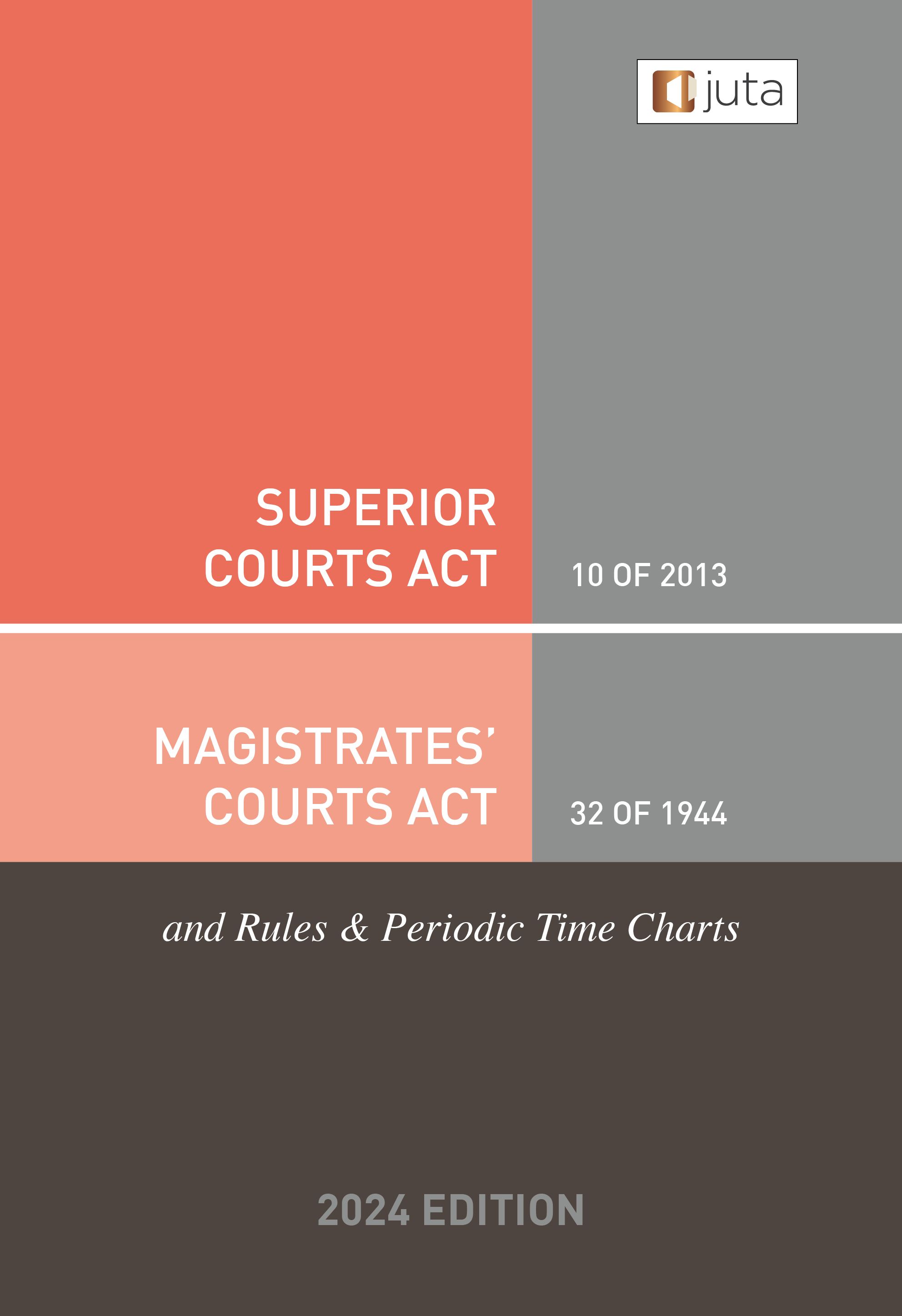 Superior & Magistrates Court Act Handbook 13e