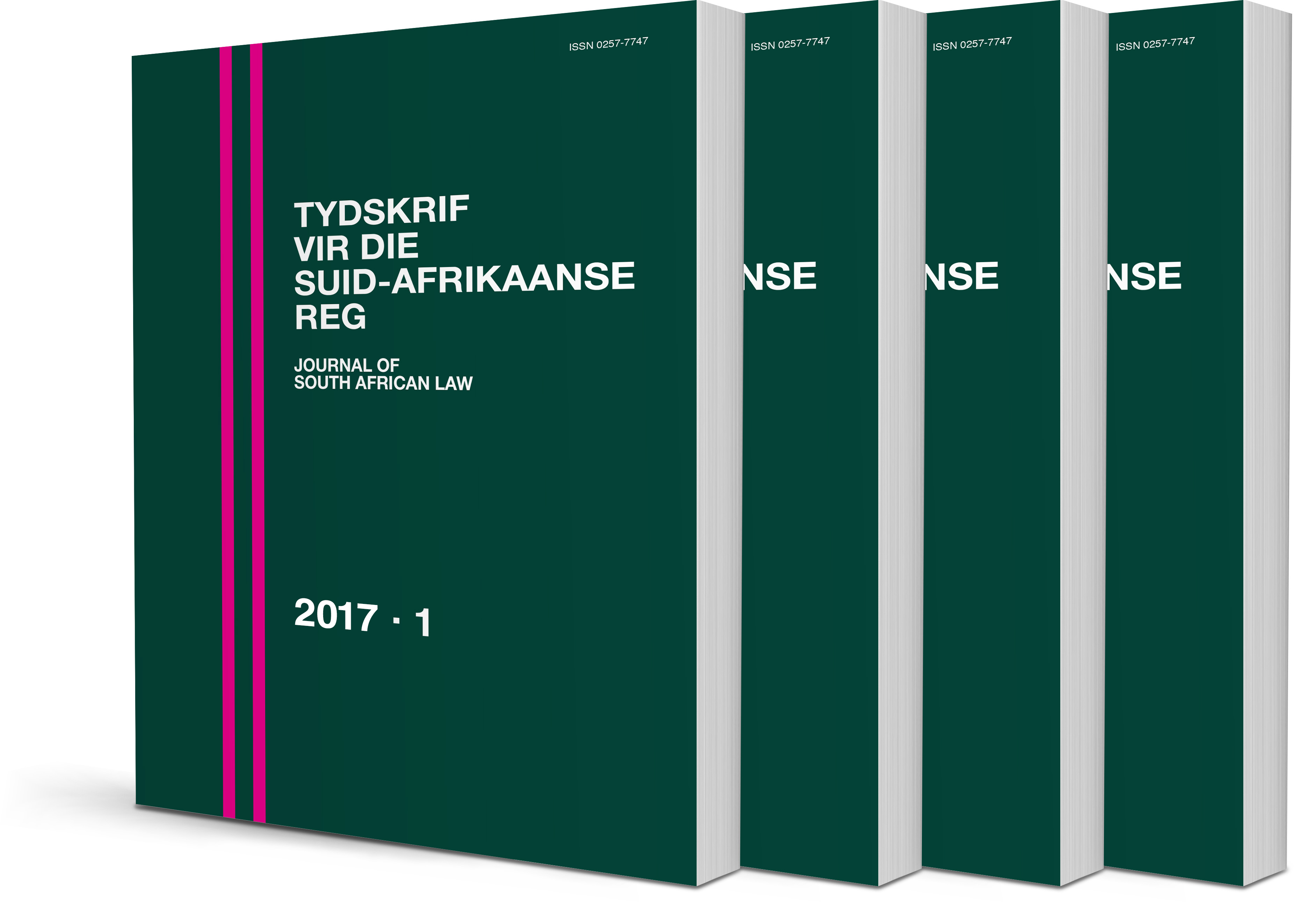 Tydskrif vir die Suid-Afrikaanse Reg/Journal of South African Law