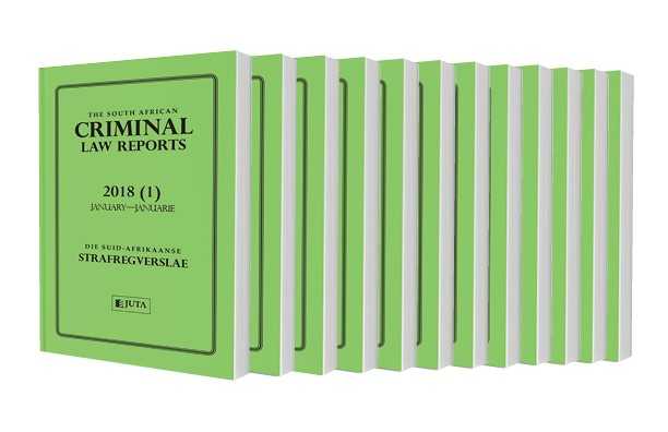 SA Criminal Law Reports 1990-2025 Set