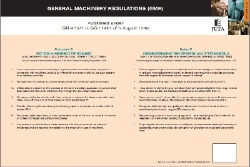 OHSA General Machinery Regulations Schedule C Poster