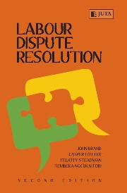 Labour Dispute Resolution 2E E-Book