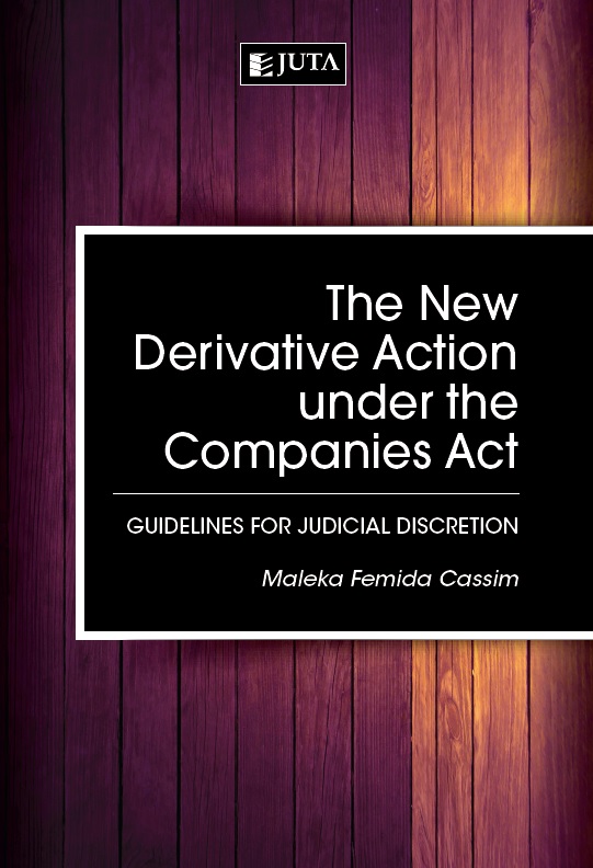 New Derivative Action under the Companies Act