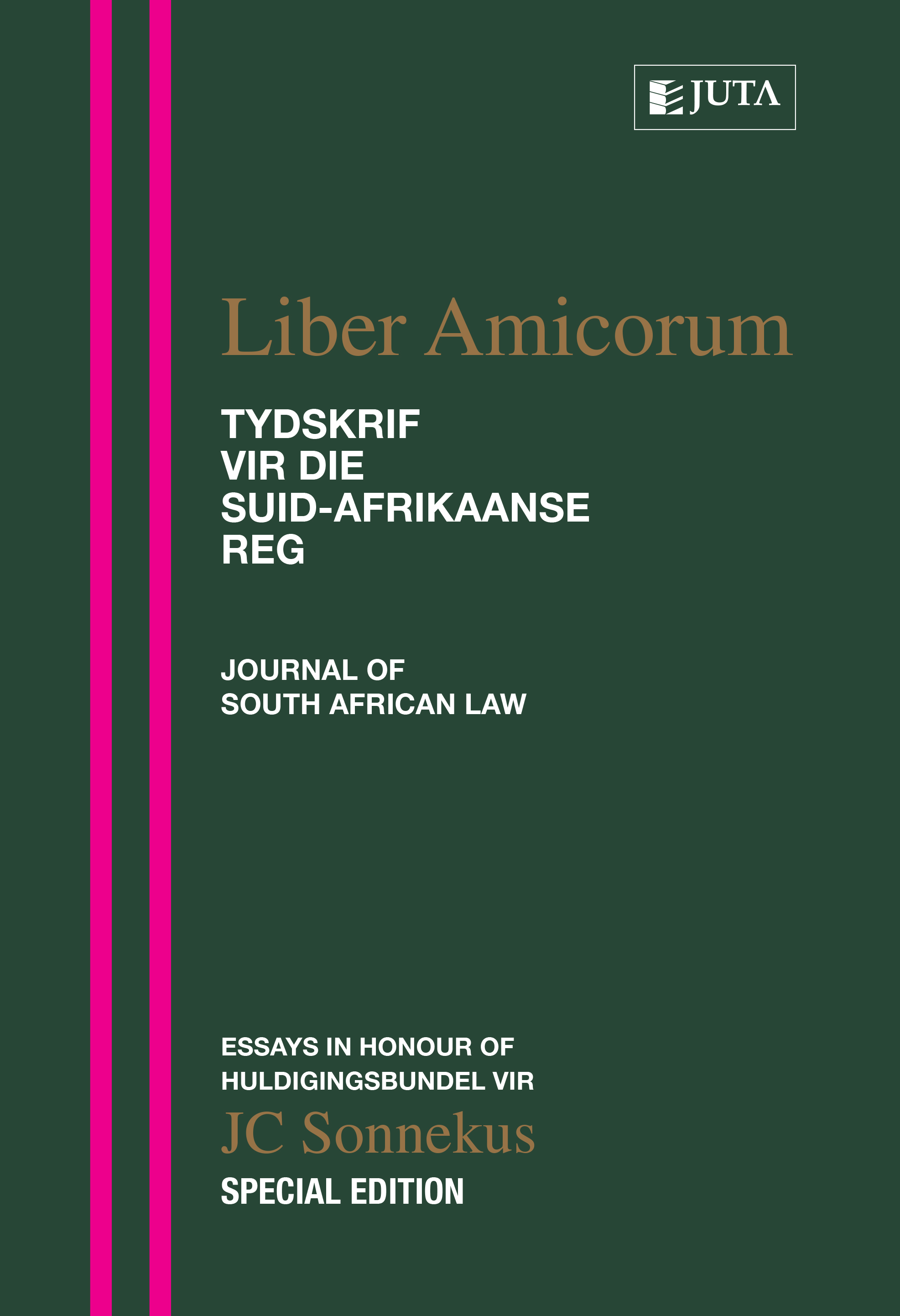 Liber Amicorum JC Sonnekus