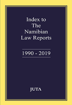 Index to the Namibian Law Reports (1990-2019)