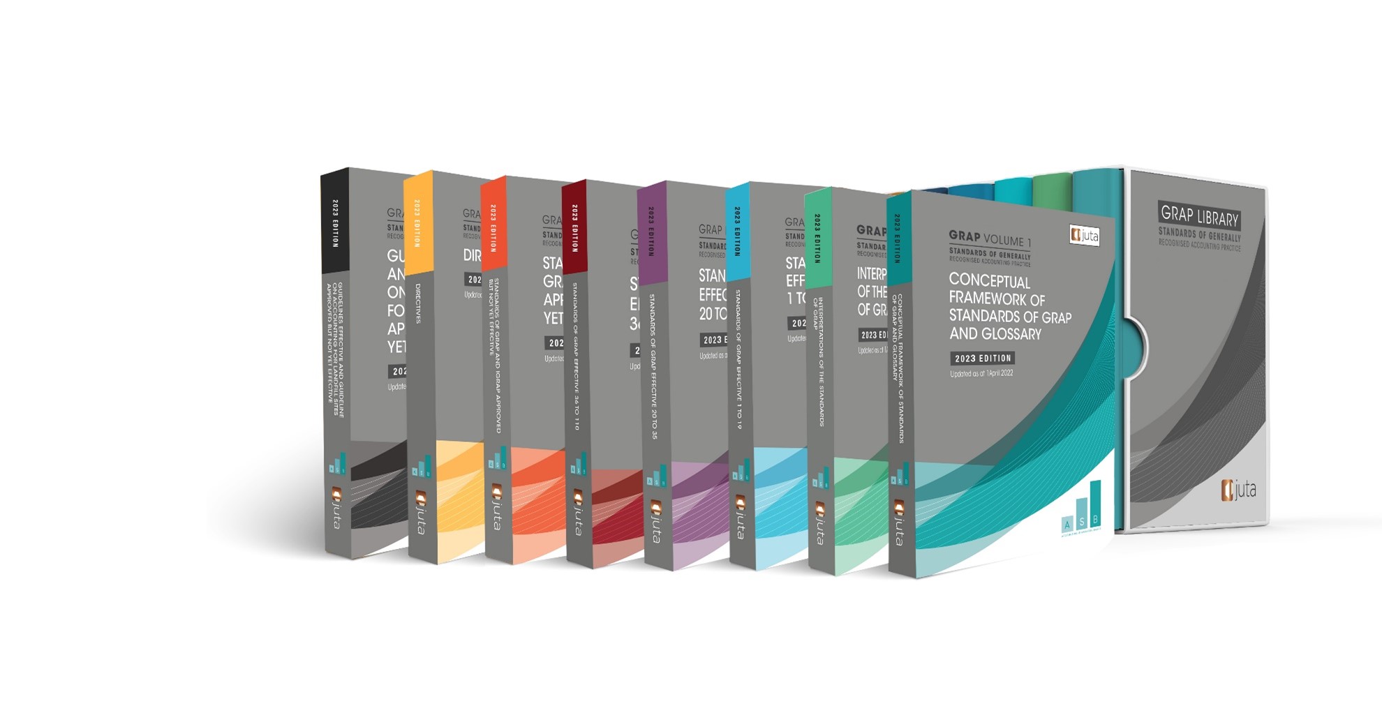 GRAP (Handbook Standards Of Generally Recognised Accounting Practice)  Pocket Library - 8 Volume Set